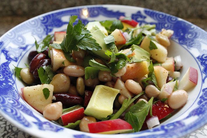 ENSALADA CON LEGUMBRES