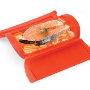 Papillote Silicona con Bandeja para 1-2 Personas