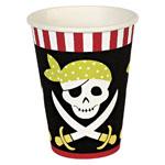 Vasos de Papel Pirata 