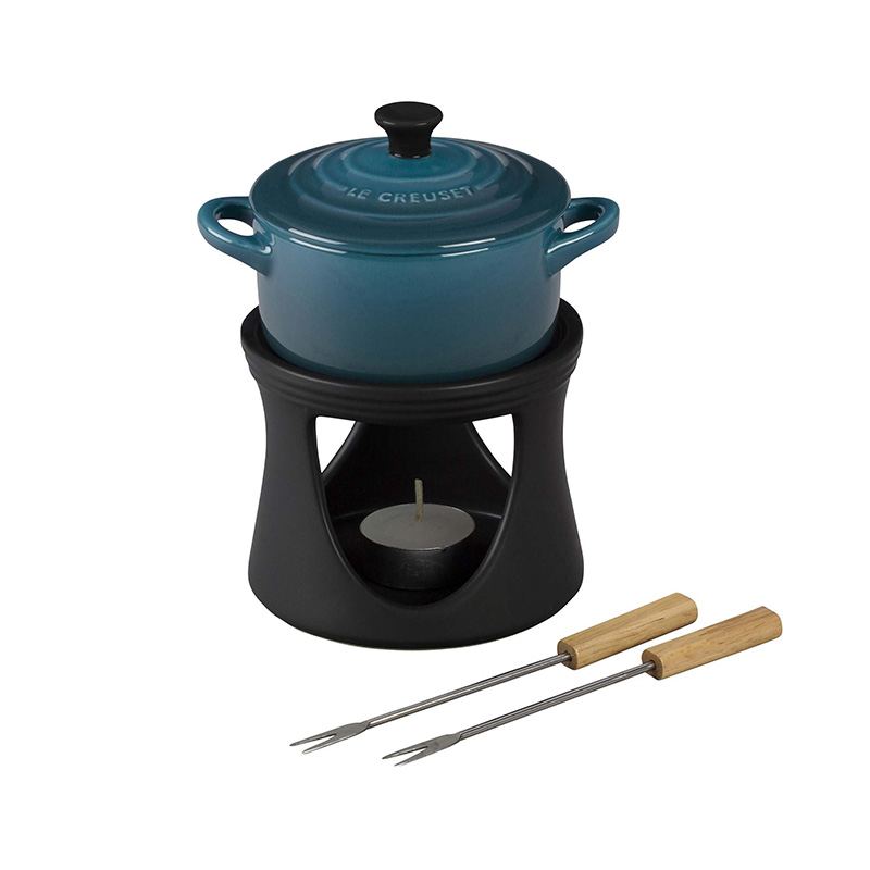 Fondue para chocolate o queso Le Cresuet en gres 2,25l