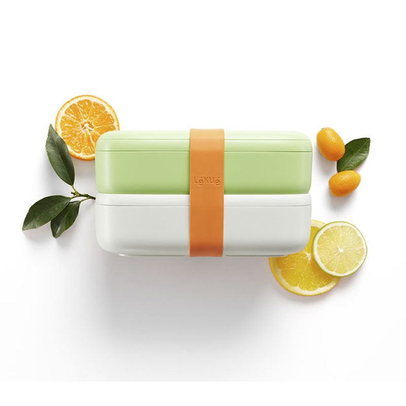 Tupper Lunch Box to Go de Lekué ¡con cubiertos para llevar!.