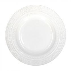 Plato Hondo Porcelana Casale - 4 Unidades