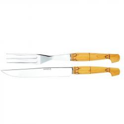 Nontron Cuchillo y Tenedor Trinchero - Set 2 Piezas