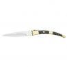 Navaja Réplica Siglo XVIII Mango de Madera Negra 16cm