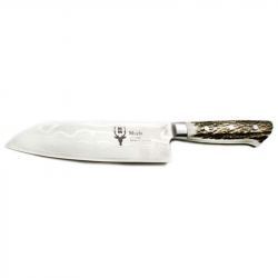 Cuchillo Santoku de Damasco 17cm