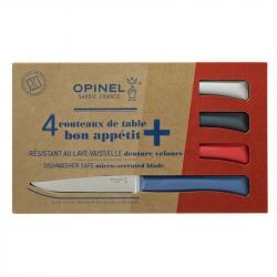 Cuchillo de Mesa Opinel Bon Appetit - 4 Unidades