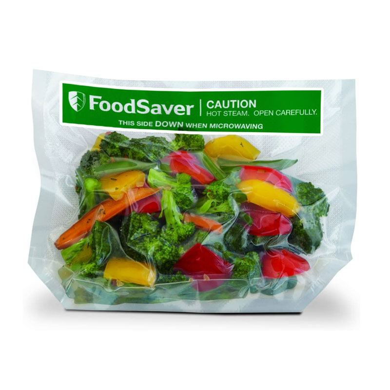 Bolsas de envasado al vacío Foodsaver aptas para microndas.