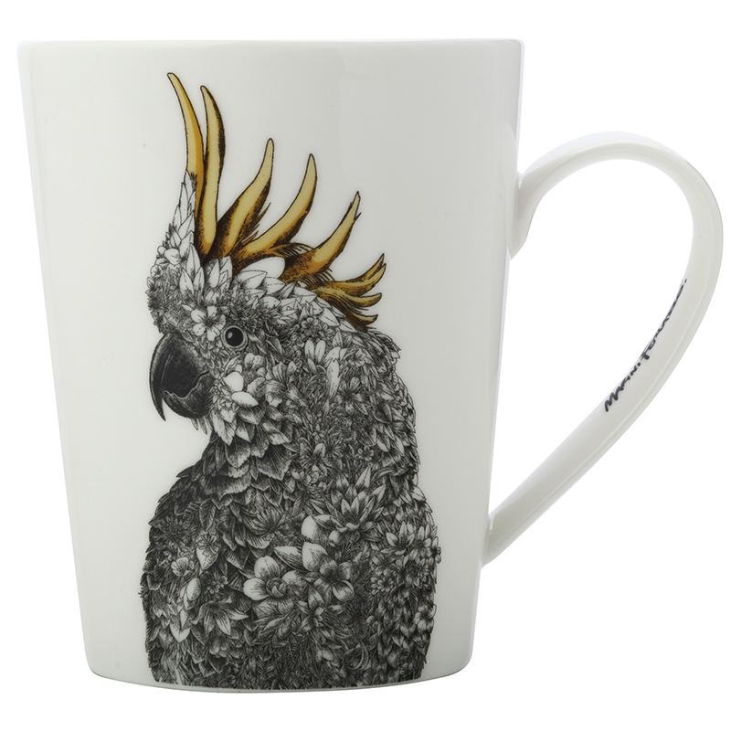 Taza de desayuno cacatúa
