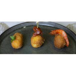 croquetas y técnica de fritura