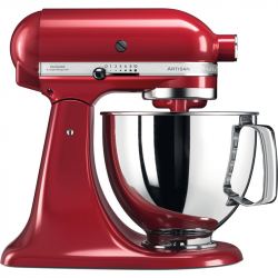 KitchenAid Artisan Robot Rojo Imperial 4.8 Litros y 4 Accesorios