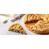Pastel griego de cebolla y queso feta