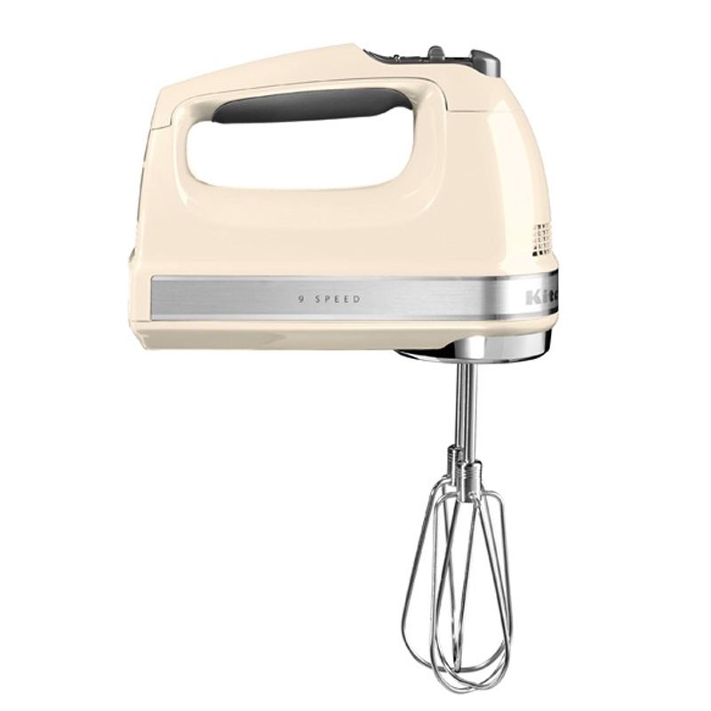 Batidora amasadora KitchenAid con nueve velocidades.