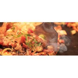 Okonomiyaki: Cocina informal japonesa 