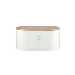 Panera con tapa tabla de pan Living Crema