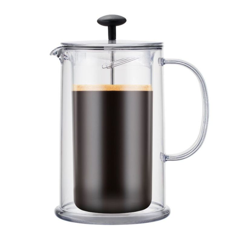 Cómo infusionar café en una cafetera de embolo