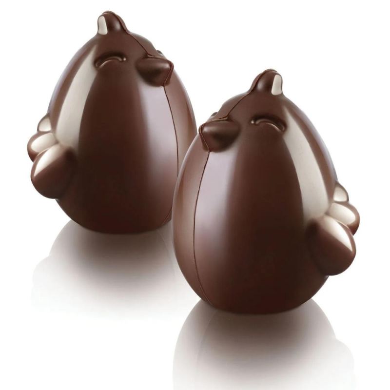 Molde pollito de chocolate