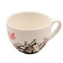 Taza de café con diseño oriental