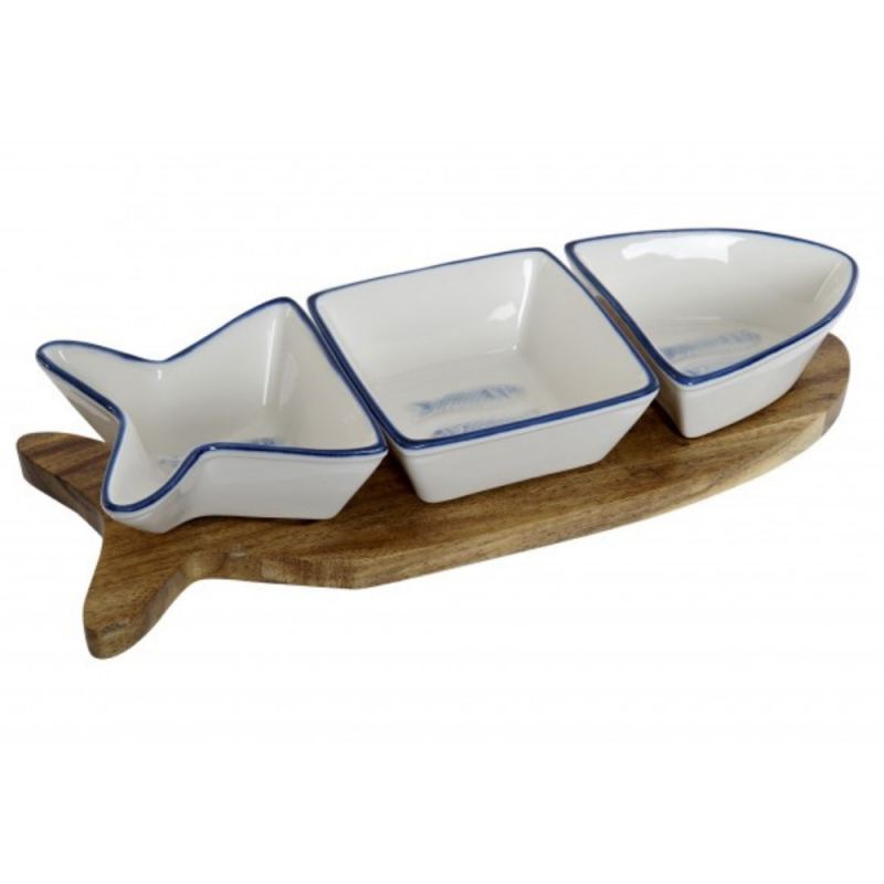 Bolas para aperitivos pez