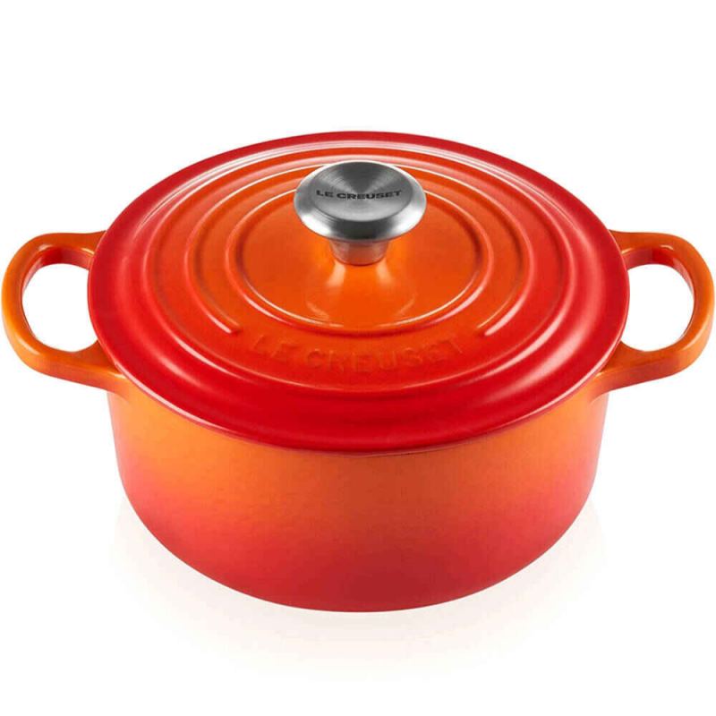 cocotte le creuset 24 cm redonda volcanico