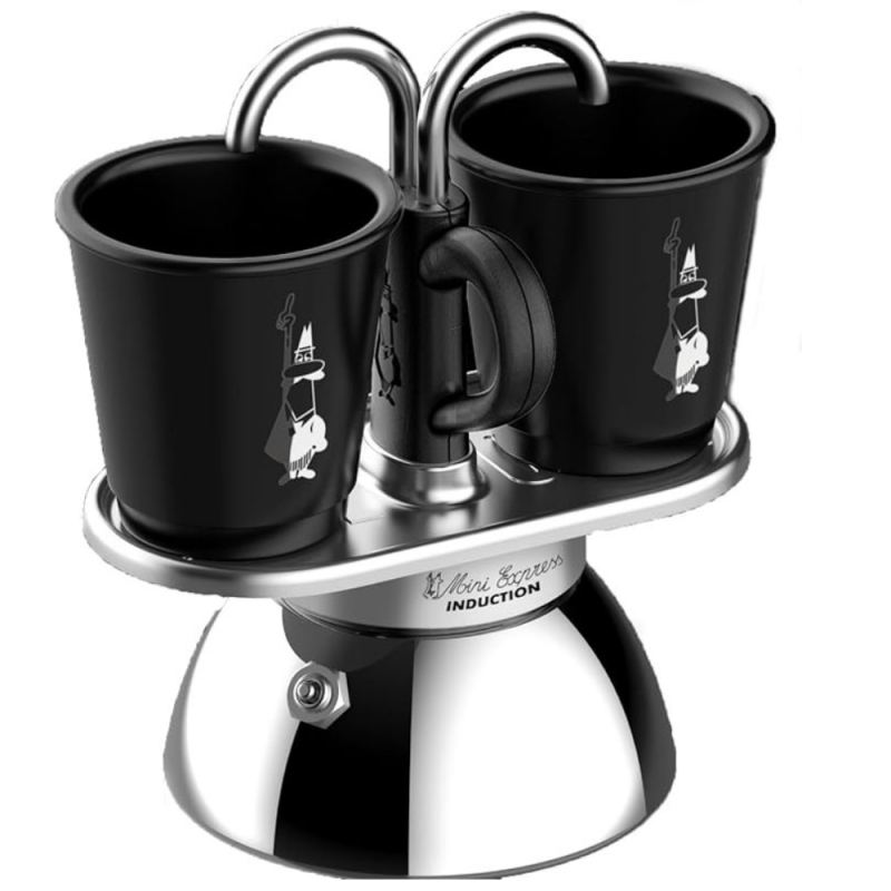 Mini express inducción Bialetti - Set 2 tazas