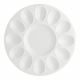 Plato huevos porcelana