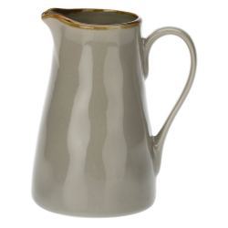 Jarra cerámica esmaltada gris