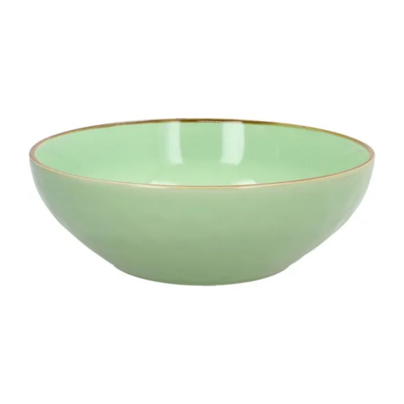 Ensaladera Gres verde