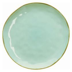 Fuente de gres esmaltada Color Te Verde
