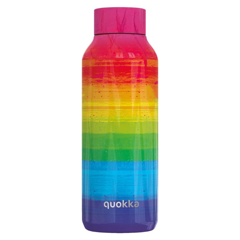 Botella Termica inoxidable solid rainbow
