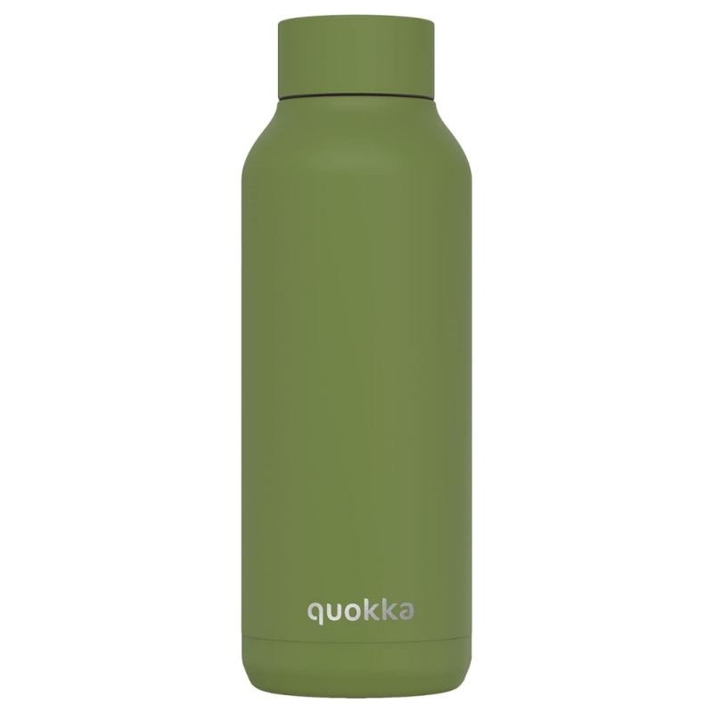 Botella termica de acero inoxidable solid olive green
