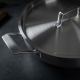 Wok con Tapa Inox Culinary Fiveply