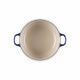 Cocotte redonda de hierro fundido esmaltado y vitrificado