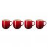 tazas grandes Le creuset set de 4 