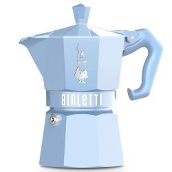 Cafetera Bialetti Moka Exclusive azul celeste 130 ml