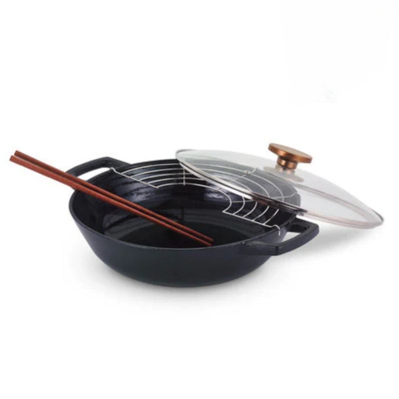 Wok de hierro fundido Nori de Beka 30 cm