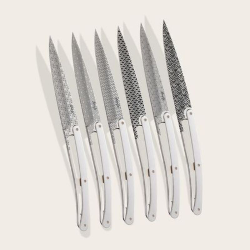 Cuchillo de Carne Deejo Geometry 6 Unidades