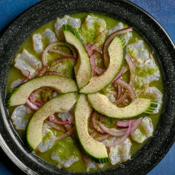 Aguachiles y tiraditos mexicanos