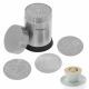 decorador para capuchino Westmark con 4 discos