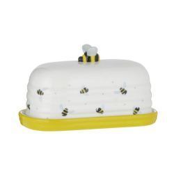 Mantequillera de cerámica diseño abeja