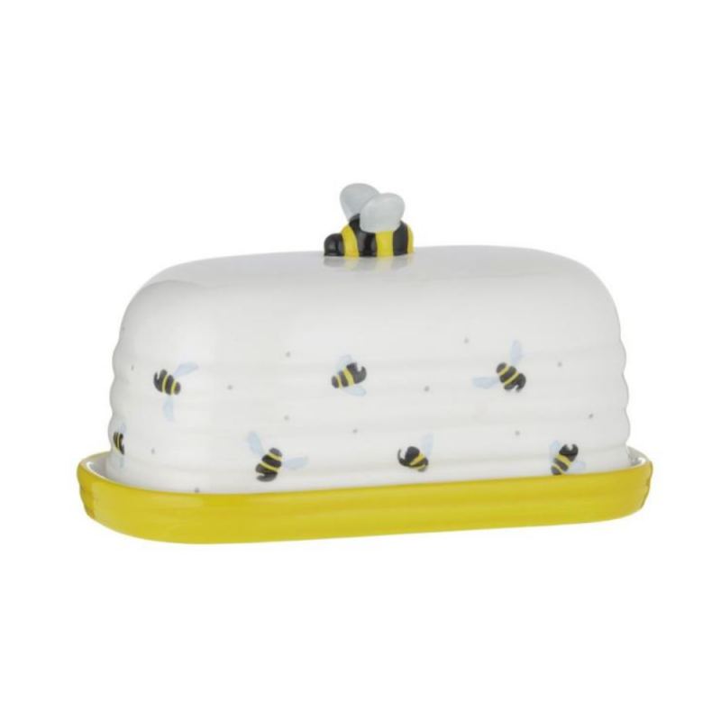 Mantequillera de cerámica diseño abeja