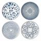Juego de platos 21cm porcelana Ellen DeGeneres