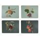 Set de 4 Manteles RHS Hooker Fruit Dexam