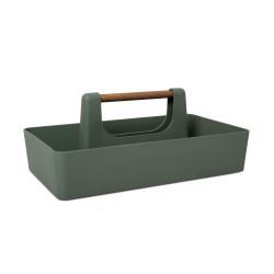 Caja de almacenamiento con asa