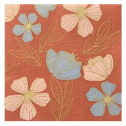 Servilletas de Papel Red Pansy Francoise Paviot