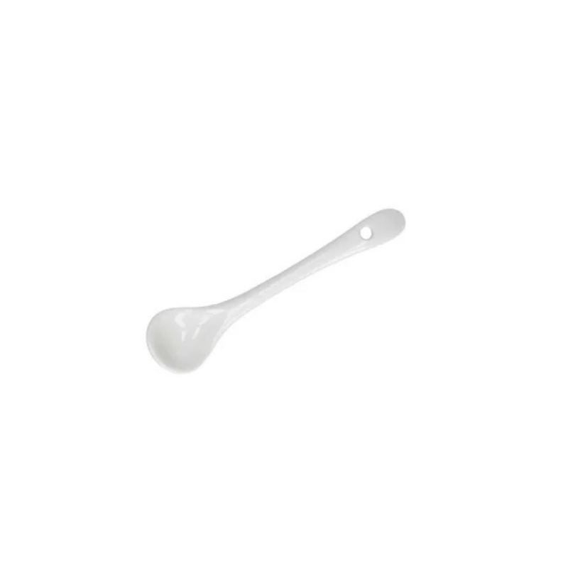 cuchara de porcelana blanca 8,5 cm - modelo Trattoria