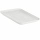 Bandeja de porcelana Bosco blanca 34.5 x 25 cm