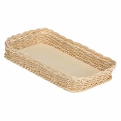 Cesta de mimbre para fuente de horno 35 cm