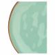 Plato de postre 20 cm verde agua 