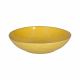 bol /plato hondo de 21 cm amarillo en cerámica de gres