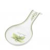 Reposa cucharas de porcelana con diseño plantas aromáticas